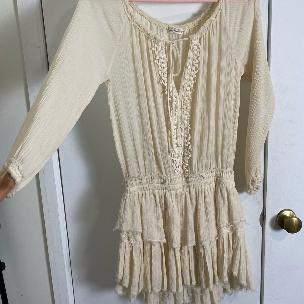 Popover Mini Dress Love Shack Fancy